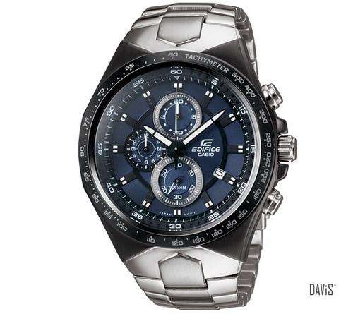 CASIO EDIFICE Men's Chronograph Watch EF-534D-2AV (Blue Face -Stunning Watch!)